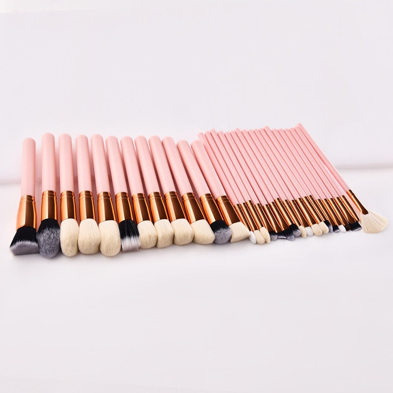 Glamwinks 30-Piece Ultimate Professional Makeup Brush Set