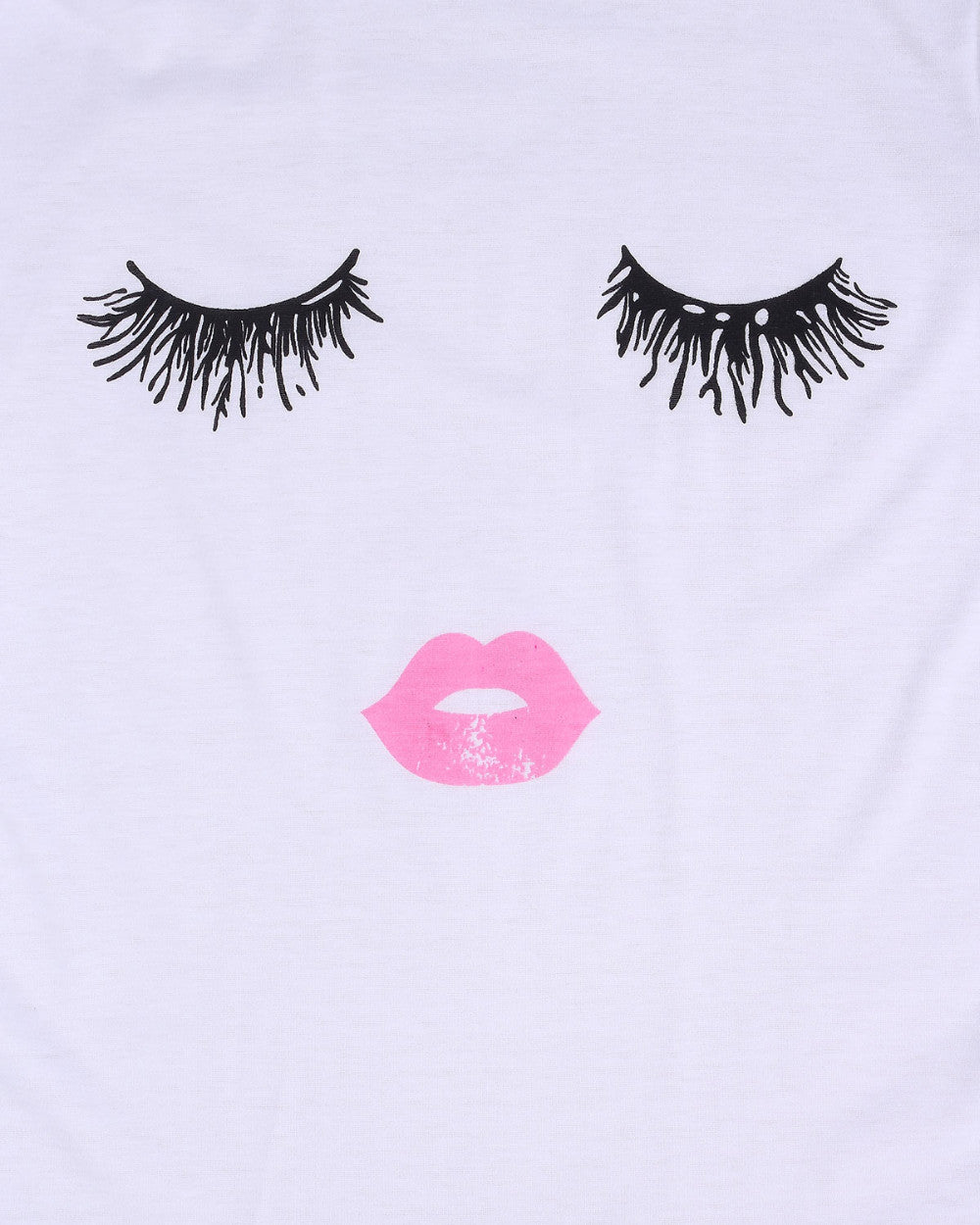 Lashes &amp; Lips Casual Tee